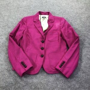 Women's Magenta Blazer Size 8